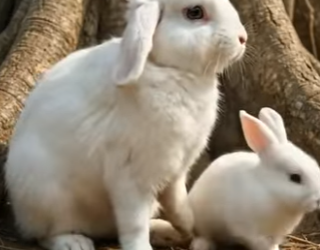 Y1506002 Rabbit Saved His child From Snake (Part 2)