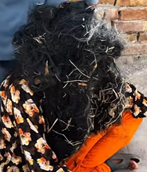 X1506002 8 Meter Long Hair 😱 Incredible Homeless Dirty Girl Transformation (Part 2)