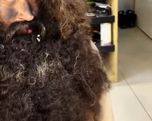 X1306011 HOMELESS Man Gets AMAZING Haircut And Beard Makeover _ What Happens Next (Part 2)