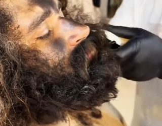 X1306009 HOMELESS Man Gets AMAZING Haircut And Beard Makeover _ What Happens Next (Part 2)