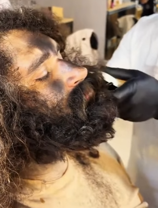 X1306009 HOMELESS Man Gets AMAZING Haircut And Beard Makeover _ What Happens Next (Part 2)