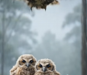 Y1706008 Owl Saved Chicks From Fox (Part 2)