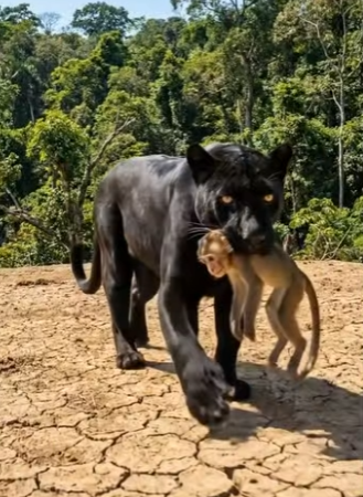 Y1706010 Gorrila Saved The monkey From Phante (Part 2)