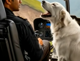 Y1906010 Golden Retriever Stops a Helicopter, Saves Pup from Hawk (Part 2)